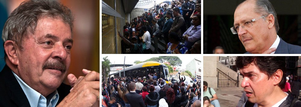 Imagem de Greve metroviários: Lula pede a Alckmin que suspenda demissões